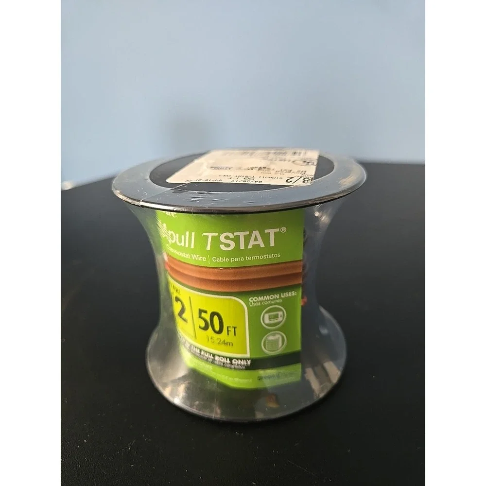Southwire Simpull TSTAT 50 '‎ 18/2 Brown Solid Thermostat Wire NEW